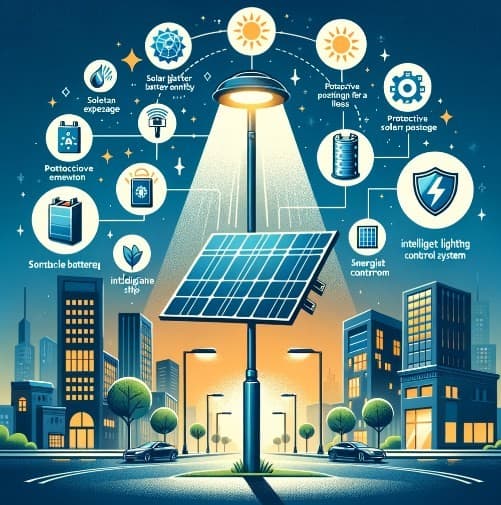 Solar battery pack used in outdoor lighting systems