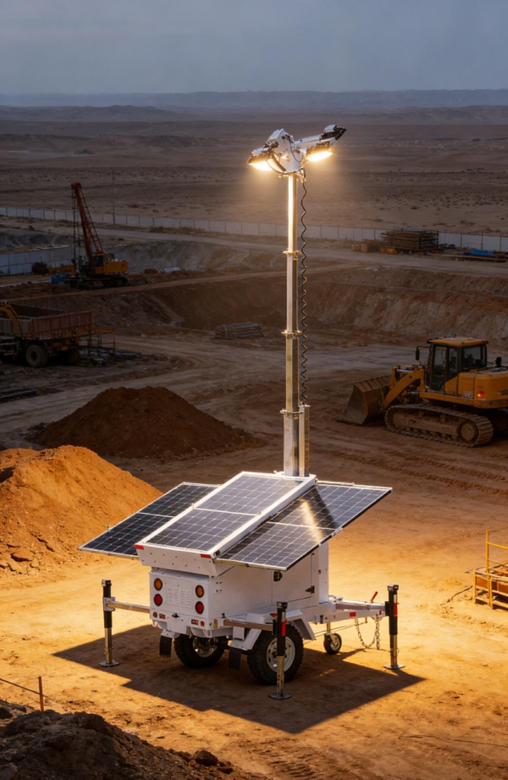 How Nevada Mines Can Cut Fuel Costs and Logistics with Solar Security Lighting