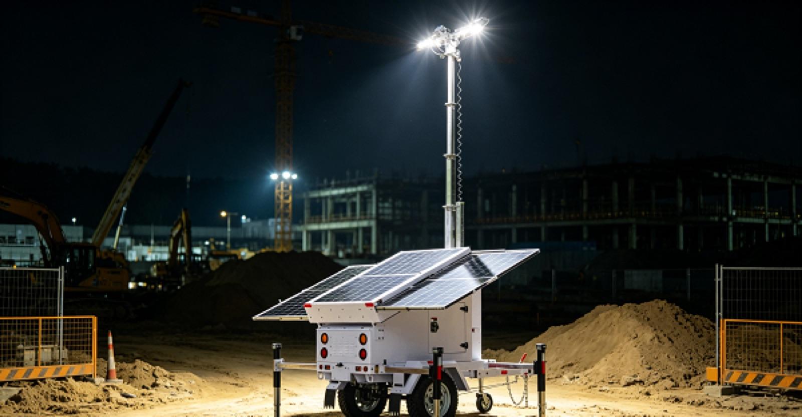 Montana’s Extreme Weather Demands Rugged Solar Light Towers for Mine Security